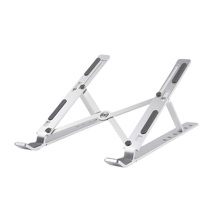 Aliuminis, sulankstomas nešiojamojo kompiuterio stovas