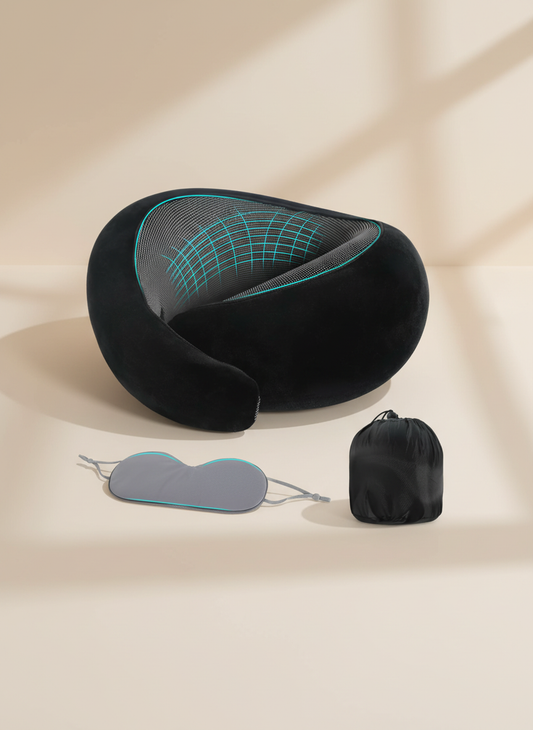 Kelioninė kaklo pagalvė su memory foam – maksimalus komfortas kiekvienoje kelionėje