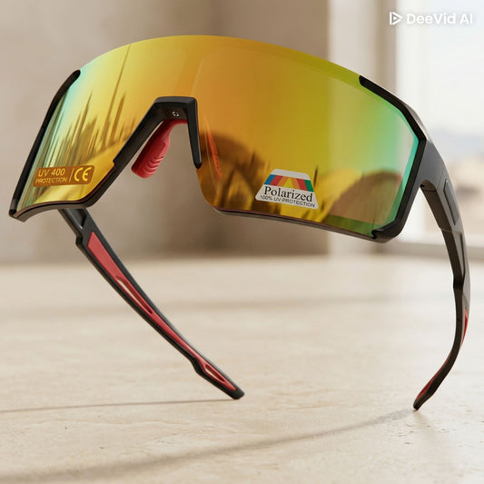 Poliarizuoti sportiniai akiniai UV400 – lengvumas, apsauga ir maksimalus matomumas
